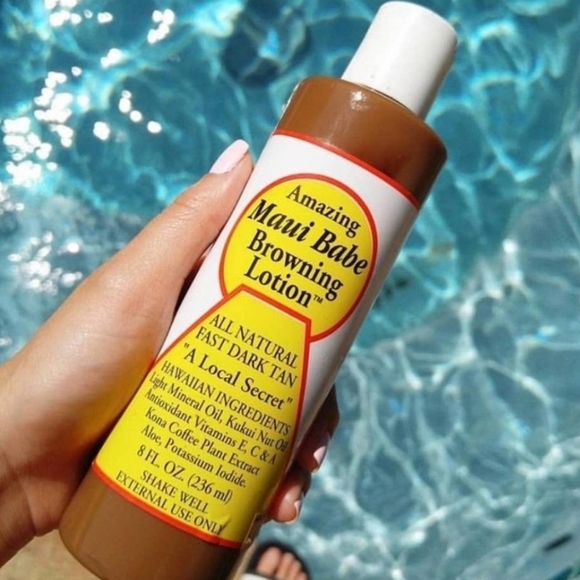 Maui Babe browning lotion 8oz NEW - Picture 1 of 4